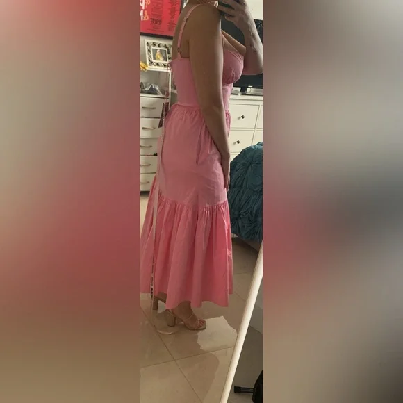 House of CB Elia pink midi dress NWT - Picture 15 of 15